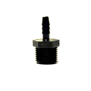 Male Connector, 1/2" x 1/4" Barb