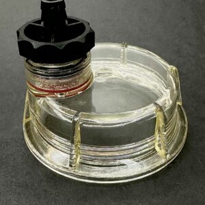 Fuel Filter Clear Bowl with Drain - for Three Piece Filter Assembly